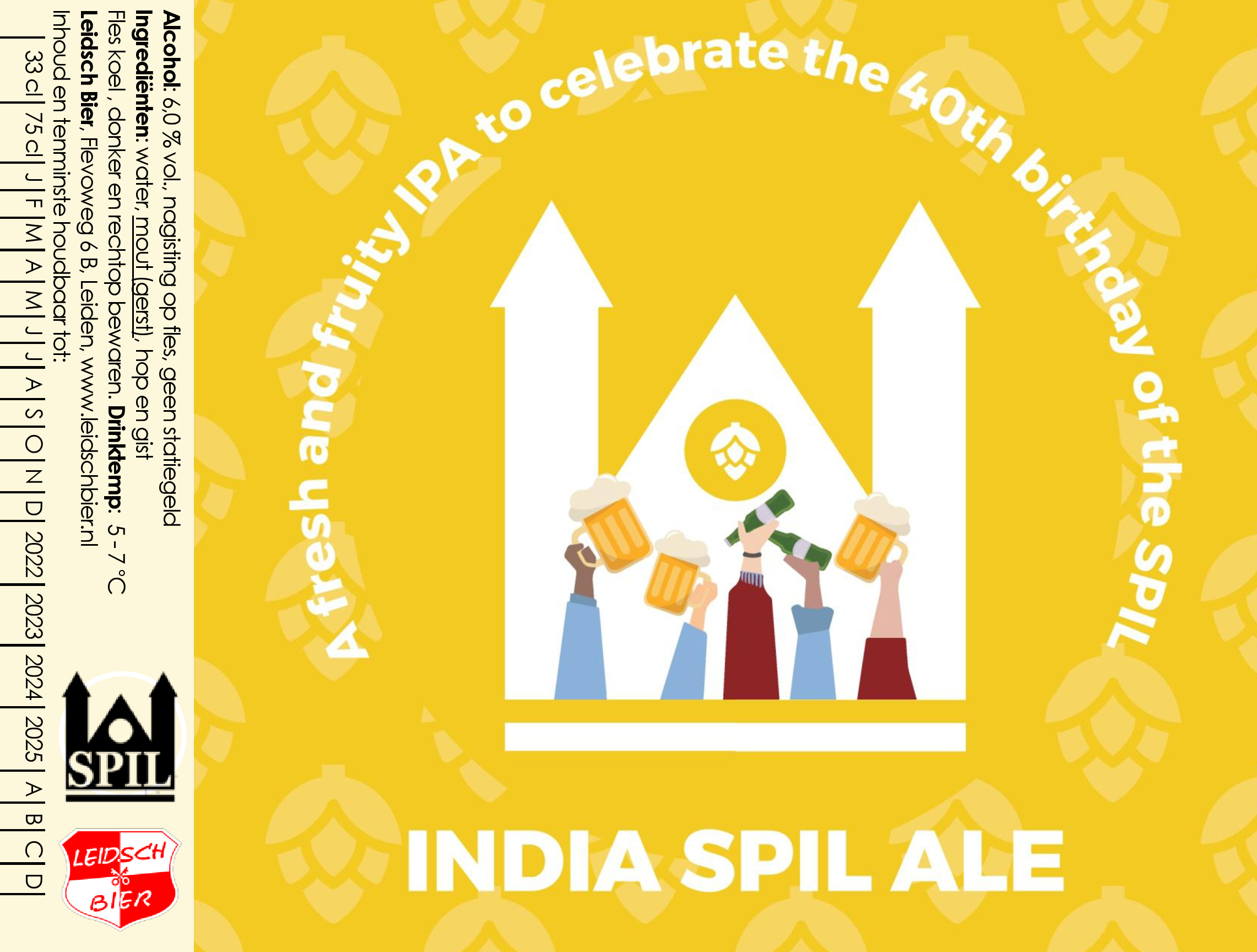 India SPIL Ale, etiket 2021
